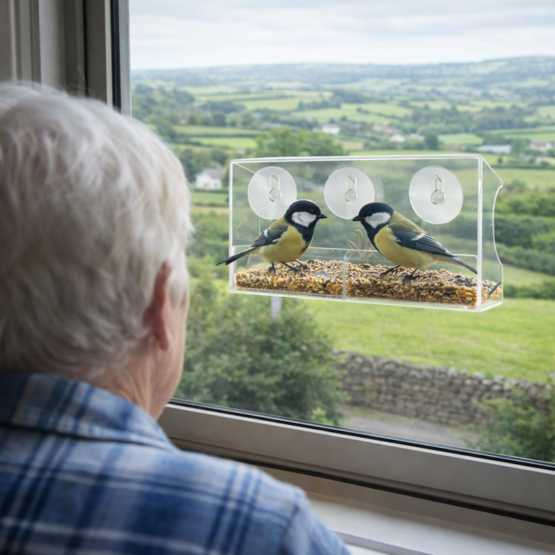 Large Window Bird Feeder