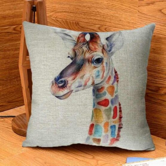 Giraffe Cushion Cover