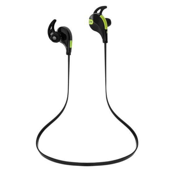 A set of Bluetooth Earphones - Yellow and Black