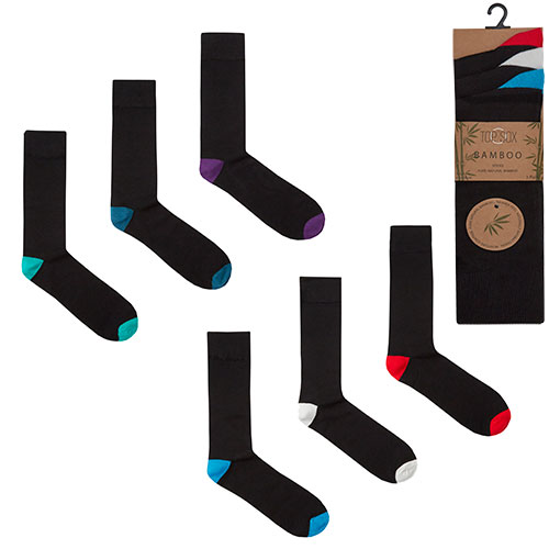 Non Elastic Thermal Men's Socks - Soft Top - 5 Pairs - Socks Ireland