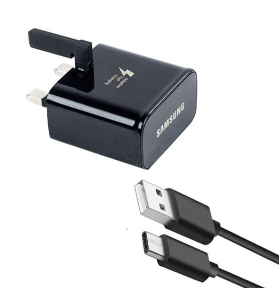 Black S8 Charger with Type-C Cable