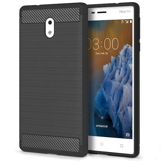 Nokia 3 Black Phone Case