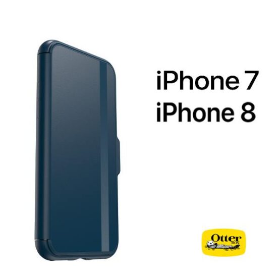 Otterbox case side profile for iPhone with Otterbox logo