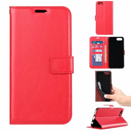 5 images of an Huawei Y6 2018 Phone Case showing all angles.