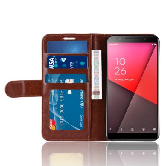 Picture of open Vodafone Smart N9 LITE VDF-620 Case showing Vodafone Phone cash and cards