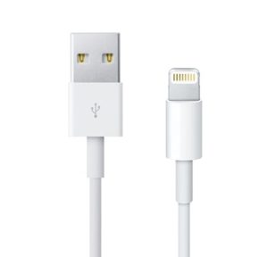 Picture of USB Apple Cable ends.