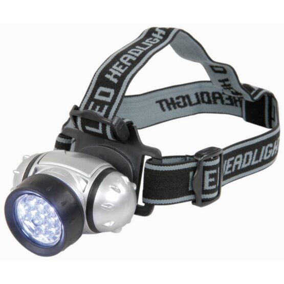 LEd head torch with black straps