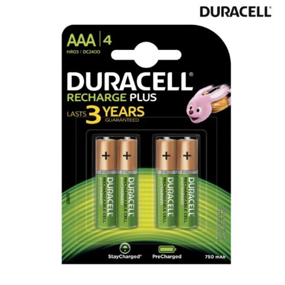 Pack of 4 AA Batteries in a Pack