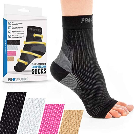 Shows Plantar Fasciitis Sock Colors