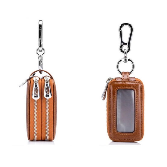 2 Key Fob Holders in Brown