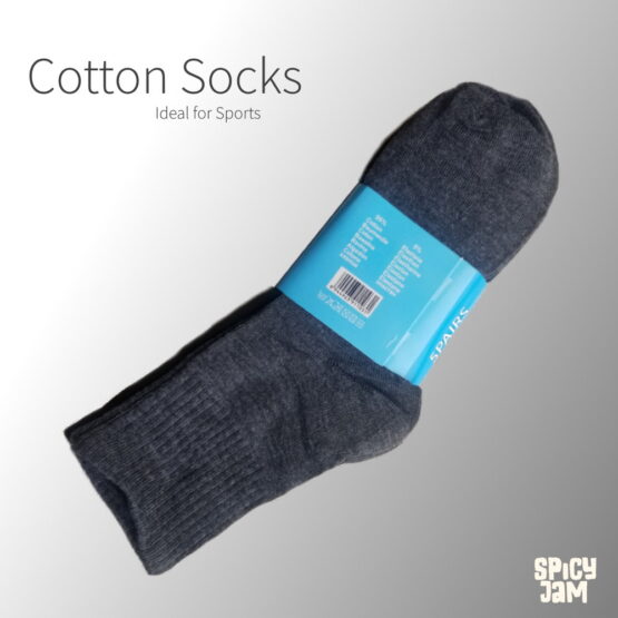 Grey Sports Socks