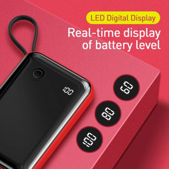 Retail Time Display on Power Bank