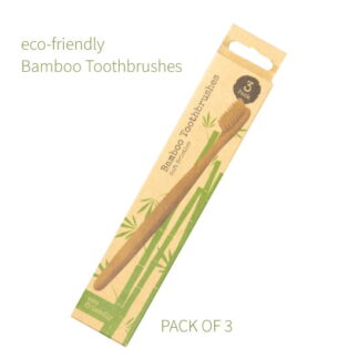 Retail pack bamboo toothbrush