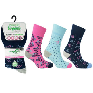 3 Colorful Organic Cotton Socks