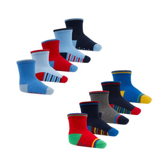 Boys Cotton Socks with Grips