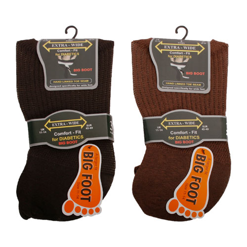Diabetic and Oedema Extra Wide Socks