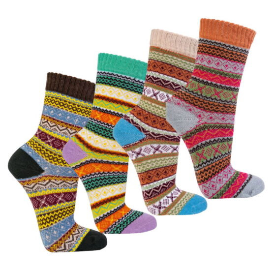 Norwegian Cotton Socks | Hygge socks | Cotton x 3 Pairs