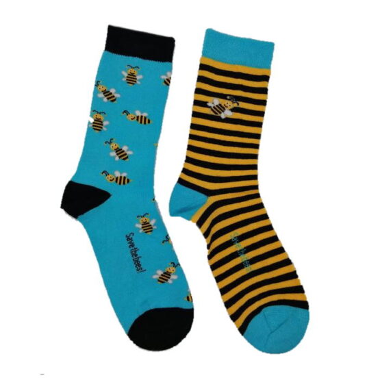 Bees Socks x 2 Pairs