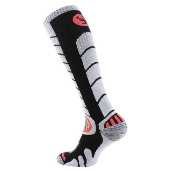 Black and Grey Ski Sock