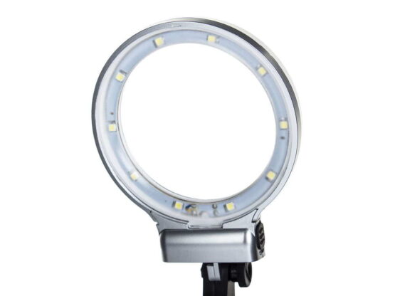 LED Light on Magnifying Glass