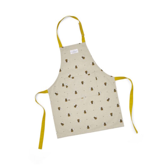 Children's Organic Cotton Apron | Bumble Bees
