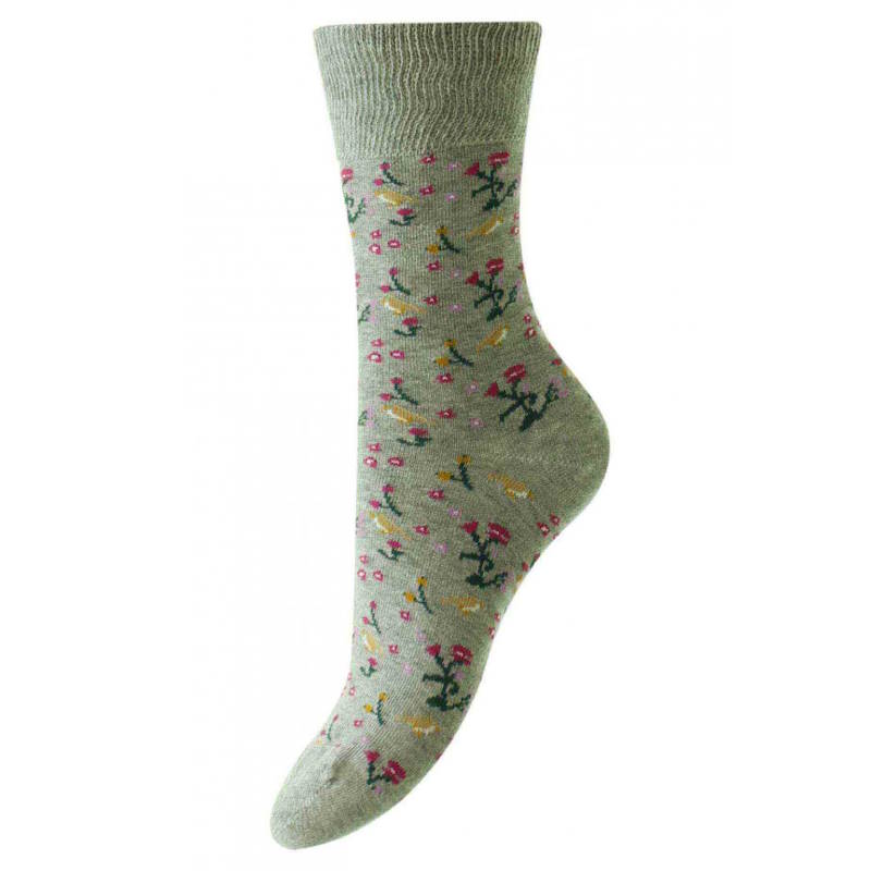 Comfort Top Soft Cotton Socks  Flower and Bird Designs - Gifts - Ireland