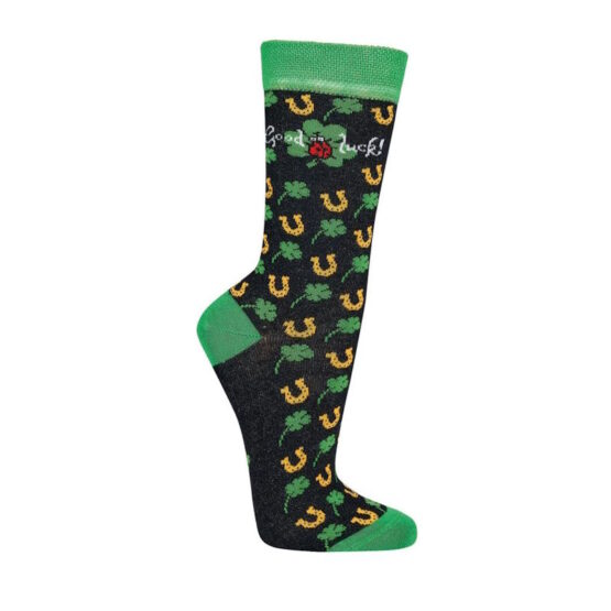 Funny Socks - Lucky Socks | Shamrocks x 2 Pairs